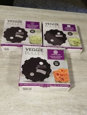Veggie Bullet Set Of 3 Blades